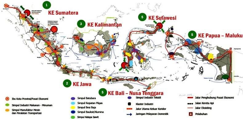 Peta jangkauan pengiriman SUPER CARGO